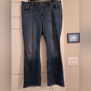 Old Navy Kicker Boot-cut Jeans,  Size 16S